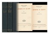 Portada de JOSEPH IN EGYPT / BY THOMAS MANN ; TRANSLATED FROM THE GERMAN FOR THE FIRST TIME BY H. T. LOWE-PORTER - [COMPLETE IN 2 VOLUMES]