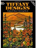 Portada de TIFFANY DESIGNS: STAINED GLASS COLOURING BOOK