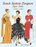 Portada de FRENCH FASHION DESIGNERS PAPER DOLLS: 1900-1950 (DOVER PAPER DOLLS)