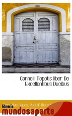 Portada de CORNELII NEPOTIS LIBER DE EXCELLENTIBUS DUCIBUS