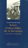 Portada de SOBRE EL DESCRÉDITO DE LA LITERATURA Y OTROS AVISOS HUMANISTAS