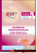 Portada de AUXILIARES ADMINISTRATIVOS DEL SERVICIO DE SALUD DE CASTILLA-LA MANCHA (SESCAM). TEMARIO. VOLUMEN II: OFIMÁTICA - EBOOK