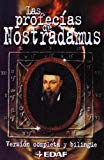 Portada de LAS PROFECIAS DE NOSTRADAMUS