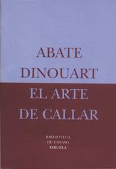 Portada de EL ARTE DE CALLAR