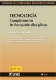 Portada de TECNOLOGÍA. COMPLEMENTOS DE FORMACIÓN DISCIPLINAR