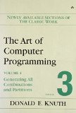 Portada de ART OF COMPUTER PROGRAMMING, VOLUME 4, FASCICLE 3.