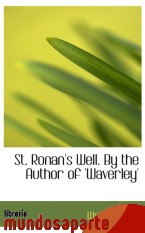 Portada de ST. RONAN`S WELL. BY THE AUTHOR OF `WAVERLEY`