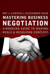 Portada de MASTERING BUSINESS NEGOTIATION