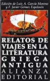 Portada de RELATOS DE VIAJES EN LA LITERATURA GRIEGA ANTIGUA