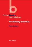 Portada de OXFORD BASICS FOR CHILDRENVOCAB ACTIVIT