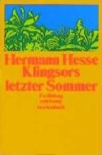Portada de KLINGSORS LETZTER SOMMER