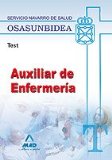 Portada de AUXILIARES DE ENFERMERÍA DEL SERVICIO NAVARRO DE SALUD-OSASUNBIDEA. TEST