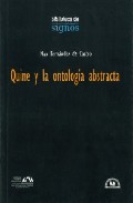 Portada de QUINE Y LA ONTOLOGIA ABSTRACTA