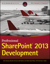 Portada de PROFESSIONAL SHAREPOINT 2013 DEVELOPMENT