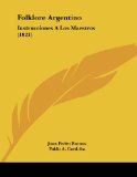 Portada de FOLKLORE ARGENTINO: INSTRUCCIONES A LOS MAESTROS (1921)