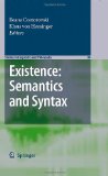 Portada de EXISTENCE: SEMANTICS AND SYNTAX