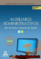 Portada de AUXILIARES ADMINISTRATIVOS DEL SERVICIO CANARIO DE SALUD. TEMARIO VOLUMEN II - EBOOK