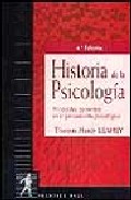 Portada de HISTORIA DE LA PSICOLOGIA: CORRIENTES PRINCIPALES DEL PENSAMIENTOPSICOLOGICO