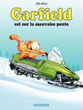 Portada de GARFIELD - TOME 25 - GARFIELD EST SUR LA MAUVAISE PENTE