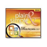 Portada de MICROSOFT OFFICE ACCESS 2007 PLAIN & SIMPLE