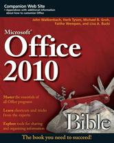 Portada de OFFICE 2010 BIBLE