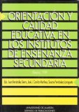 Portada de ORIENTACIÓN Y CALIDAD EDUCATIVA EN LOS INSTITUTOS DE ENSEÑANZA SECUNDARIA