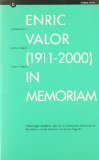 Portada de ENRIC VALOR (1911-2000) IN MEMORIAM