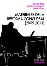 Portada de MATERIALES DE LA REFORMA CONCURSAL (2009-2011)