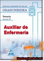 Portada de AUXILIARES DE ENFERMERÍA DEL SERVICIO NAVARRO DE SALUD-OSASUNBIDEA. TEMARIO. VOLUMEN I - EBOOK