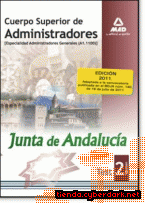 Portada de CUERPO SUPERIOR DE ADMINISTRADORES [ESPECIALIDAD ADMINISTRADORES GENERALES (A1 1100)] DE LA JUNT DE ANDALUCÍA. TEST. VOLUMEN II - EBOOK