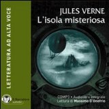 Portada de L'ISOLA MISTERIOSA. AUDIOLIBRO. CD AUDIO FORMATO MP3. CON E-TEXT. EDIZ. INTEGRALE