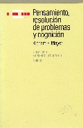 Portada de PENSAMIENTO, RESOLUCION DE PROBLEMAS Y COGNICION