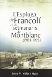 Portada de L'ESPLUGA DE FRANCOLÍ EN ELS SETMANARIS DE MONTBLANC (1903-1923) (EL TINTER)