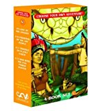 Portada de BOX SET #4-3 CHOOSE YOUR OWN ADVENTURE BOOKS 9-12:: BOX SET CONTAINING: LOST ON THE AMAZON, PRISONER OF THE ANT PEOPLE, TROUBLE ON PLANET EARTH, WAR WITH THE EVIL POWER MASTER (CHOOSE YOUR OWN ADVENTURE) (PAPERBACK) - COMMON