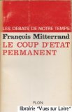 Portada de LE COUP D'ÉTAT PERMANENT