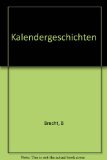 Portada de KALENDERGESCHICHTEN