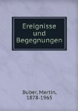 Portada de EREIGNISSE UND BEGEGNUNGEN