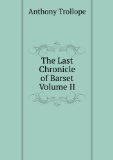 Portada de THE LAST CHRONICLE OF BARSET VOLUME II