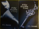 Portada de FIFTY SHADES OF GREY, FIFTY SHADES FREED, BOOKS ONE AND THREE (I AND III) OF ...