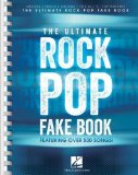 Portada de THE ULTIMATE ROCK POP FAKE BOOK BY HAL LEONARD CORP. (2013) PLASTIC COMB