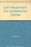 Portada de CARL HAUPTMANN. EIN SCHLESISCHER DICHTER