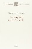 Portada de LE CAPITAL AU XXIÈME SIÈCLE BY PIKETTY, THOMAS (2013) PAPERBACK