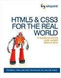 Portada de HTML5 & CSS3 FOR THE REAL WORLD 1ST EDITION BY WEYL, ESTELLE, LAZARIS, LOUIS, GOLDSTEIN, ALEXIS (2011) PAPERBACK