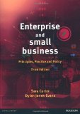 Portada de ENTERPRISE AND SMALL BUSINESS: PRINCIPLES, PRACTICE AND POLICY BY CARTER, PROF SARA, JONES-EVANS, DYLAN (2012) PAPERBACK