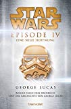 Portada de STAR WARS - EPISODE IV: KRIEG DER STERNE - ROMAN NACH DEM DREHBUCH VON GEORG LUCAS (FILMBÜCHER 4) (GERMAN EDITION)