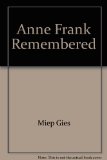 Portada de ANNE FRANK REMEMBERED