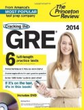Portada de CRACKING THE GRE WITH 6 PRACTICE TESTS & DVD, 2014 EDITION (GRADUATE SCHOOL TEST PREPARATION) BY PRINCETON REVIEW (2013) PAPERBACK