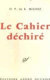 Portada de LE CAHIER DÉCHIRÉ