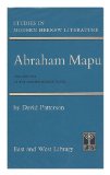Portada de ABRAHAM MAPU : THE CREATOR OF THE MODERN HEBREW NOVEL