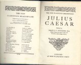 Portada de JULIUS CAESAR